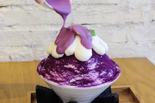 Đồ ăn màu tím ở TP.HCM
