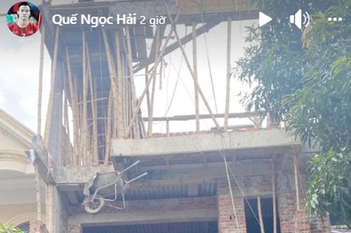 Quế Ngọc Hải hé lộ hình ảnh đầu tiên của ngôi nhà mới đang xây