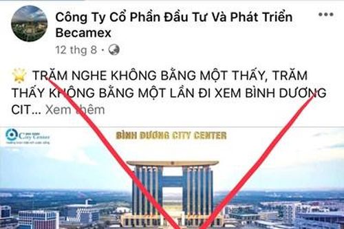Cảnh báo về các tài khoản giả mạo lừa đảo bất động sản