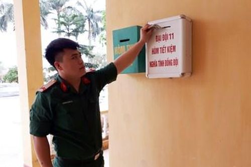 Hòm nghĩa tình xây 'nhà đồng đội'