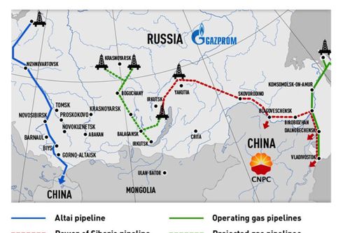 Tương lai của đường ống khí đốt 'Sức mạnh Siberia' đối với thị trường Trung Quốc