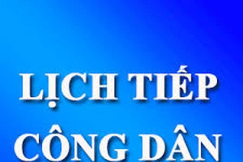 Thông báo lịch tiếp công dân định kỳ tháng 9/2020 của Thường trực Tỉnh ủy