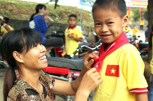 Niềm vui ngày đầu năm học mới