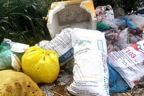 Quảng Ngãi: Rác thải sinh hoạt 'bủa vây' làng muối Tân Diêm