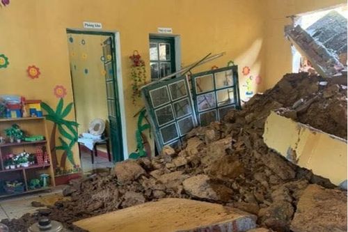 Lào Cai: Mưa lớn gây thiệt hại nặng nề trường, lớp học