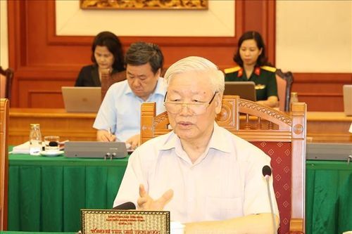 Bộ Chính trị làm việc về chuẩn bị Đại hội các Đảng bộ trực thuộc Trung ương