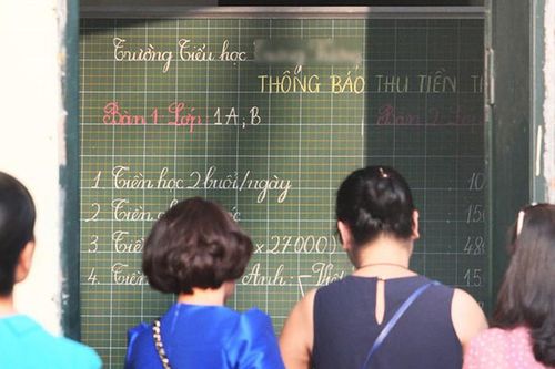 Nhà trường được phép và không được phép thu những khoản tiền nào?