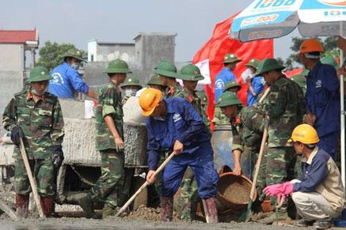 Chung sức xây dựng nông thôn mới