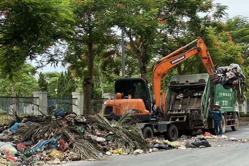 Điểm tập kết, thu gom rác thải chưa hợp lý
