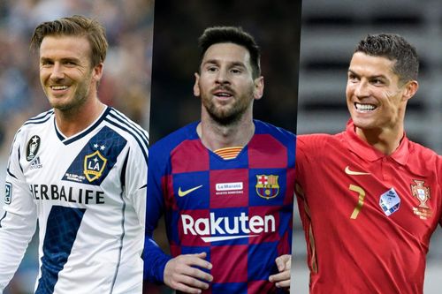 Beckham, Messi, Ronaldo và top cầu thủ kiếm nhiều tiền nhất 10 năm qua