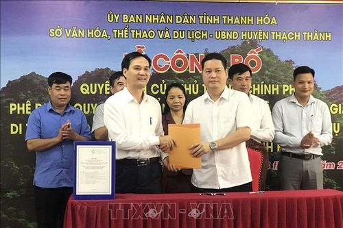 Phát huy giá trị di tích khảo cổ hang Con Moong và các di tích phụ cận