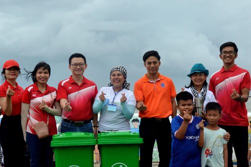 Tuổi trẻ Dầu khí lan tỏa 'thông điệp xanh' tại Bức họa ven biển