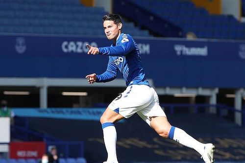 Calvert-Lewin và James Rodriguez tỏa sáng giúp Eveton thắng đậm 5-2