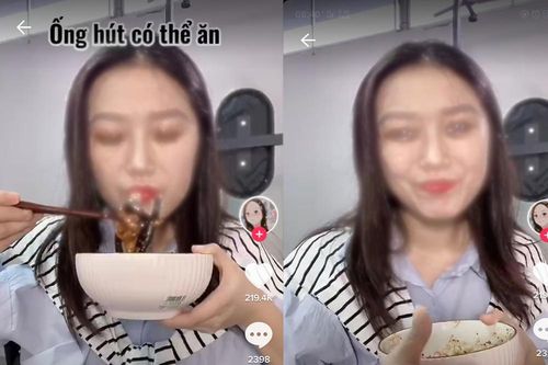 Ăn ống hút nhặt từ thùng rác, Tiktoker triệu view bị 'ném đá' dữ dội