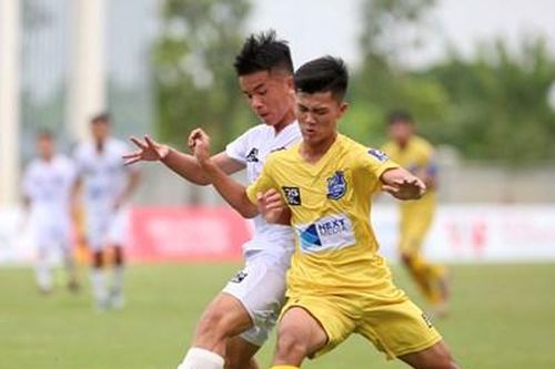 U17 Sông Lam Nghệ An không tạo nên bất ngờ trước đội bóng mạnh U17 Nutifood