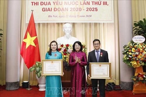 Phó Chủ tịch nước dự Đại hội Thi đua yêu nước Văn phòng Chủ tịch nước