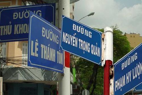 Những tuyến đường bị đặt tên sai: Lịch sử vẫn phải là lịch sử