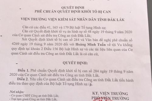 Khởi tố học trò của giảng viên ĐH Tôn Đức Thắng về tội vu khống