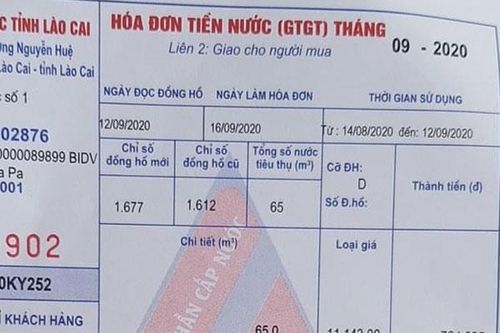 Thành phố Lào Cai: Tiền sử dụng nước của nhiều hộ tăng đột biến