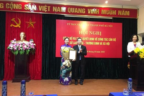 Bí thư huyện Mỹ Đức làm Giám đốc Sở Lao động - Thương binh và Xã hội Hà Nội