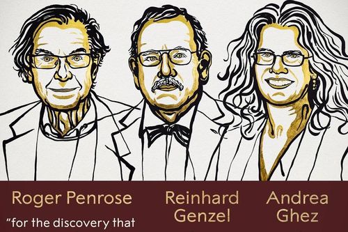 Giải Nobel Vật lý vinh danh những khám phá về hố đen vũ trụ