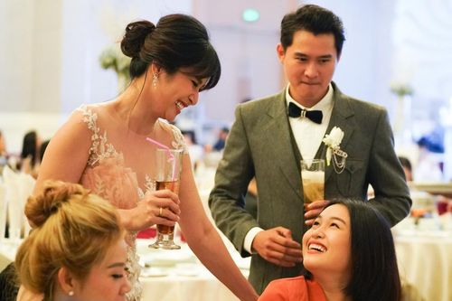 Nghệ sĩ Thành Lộc, gia đình Hoàng Mập dự lễ cưới Thảo Trang