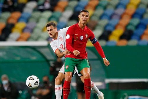 Ronaldo ra nghỉ sớm trong trận hòa của Bồ Đào Nha trước Tây Ban Nha