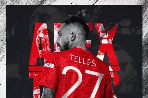 MU công bố số áo bộ đôi cầu thủ Alex Telles và Facundo Pellistri