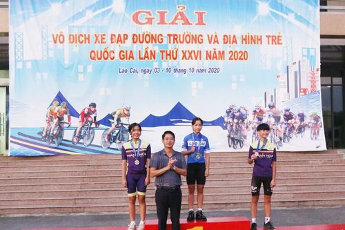 Ngày thi đấu cuối cùng Giải Vô địch Xe đạp đường trường và địa hình trẻ toàn quốc năm 2020: Lào Cai giành Huy chương Vàng