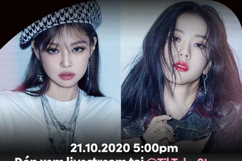 Nhóm nhạc Blackpink gặp gỡ người hâm mộ trên sân khấu 'TikTok Stage'
