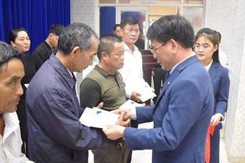 Hỗ trợ mỗi gia đình liệt sĩ Đoàn KTQP 337 hy sinh 50 triệu đồng