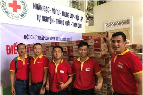 Tập đoàn Masan chung tay cùng cả nước hướng về miền Trung