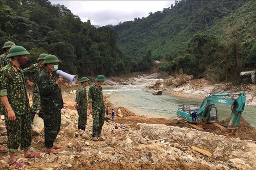 Vụ sạt lở tại Thủy điện Rào Trăng 3: Tìm thấy thi thể thứ 4