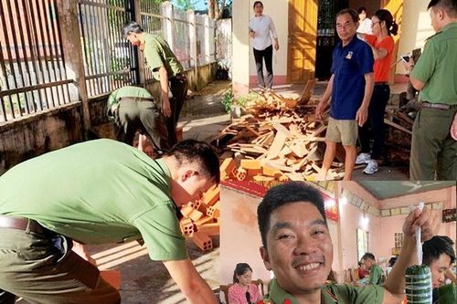 Tuổi trẻ Bình Dương và Bình Phước về miền Trung khắc phục sau thiên tai