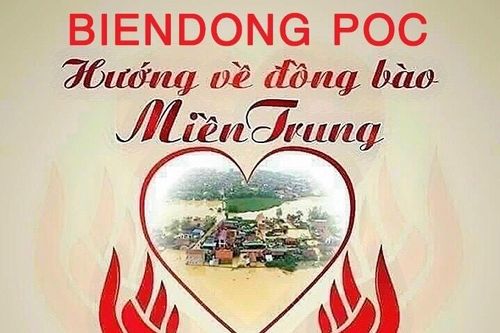 BIENDONG POC chung tay hướng về miền Trung yêu thương