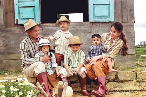Bộ ảnh 'Gia đình nông dân' cực chất của Thành Đạt - Hải Băng