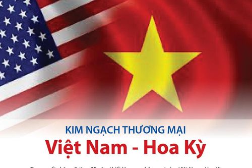Kim ngạch thương mại Việt Nam-Hoa Kỳ: Điểm sáng trong quan hệ song phương