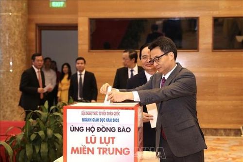 Bộ GD-ĐT kêu gọi hỗ trợ ngành giáo dục miền Trung vượt qua khó khăn