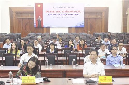 Hội nghị trực tuyến toàn quốc tổng kết năm học 2019 - 2020 ngành giáo dục