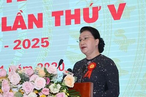 Chủ tịch Quốc hội Nguyễn Thị Kim Ngân dự Đại hội thi đua yêu nước ngành Tư pháp