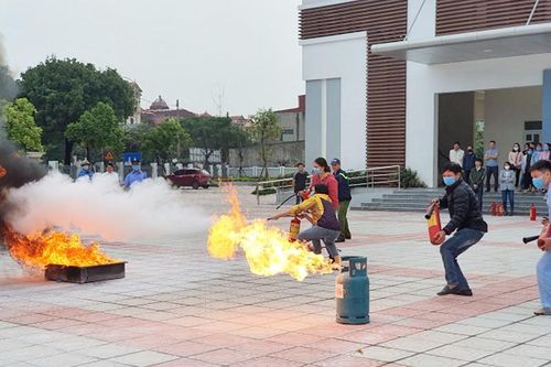 Chủ động phòng ngừa, cháy nổ tại Cụm công nghiệp