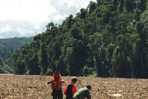 Trà Leng: Thi thể bé gái vừa tìm thấy đã được an táng