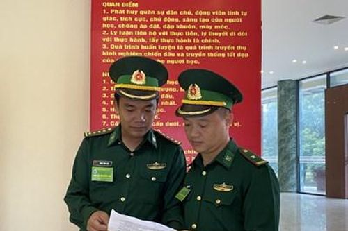 Sát hạch toàn diện, nâng cao trình độ cho cán bộ biên phòng cửa khẩu