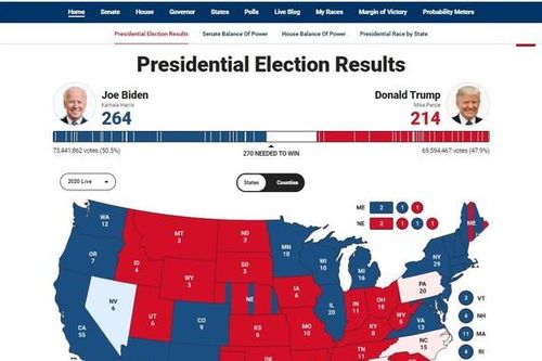 Bầu cử Mỹ 2020: Nevada gia hạn kiểm phiếu đến 10/11, hiện có đến 200.000 phiếu bầu hợp lệ chưa kiểm