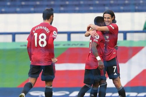 Edinson Cavani 'mở tài khoản', M.U thắng ngược Everton