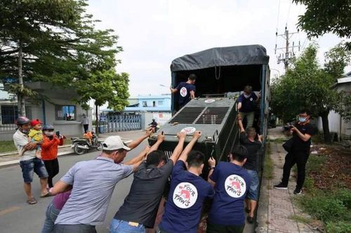 Giải cứu 7 cá thể gấu có màu lông hiếm lạ nuôi nhốt gần 20 năm ở Bình Dương