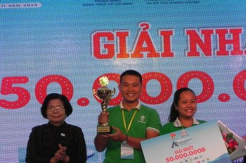 Mật hoa dừa Sokfarm đăng quang dự án khởi nghiệp sáng tạo