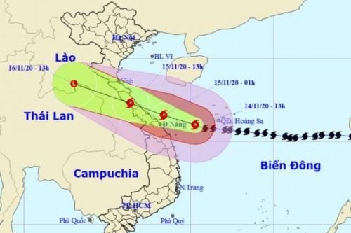 Cập nhật diễn biến mới nhất bão số 13: Gây mưa lớn từ Hà Tĩnh đến Thừa Thiên - Huế