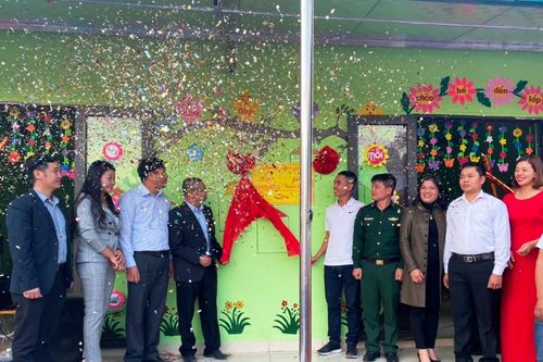 Báo Công lý khánh thành, bàn giao thêm một công trình điểm trường nơi biên cương