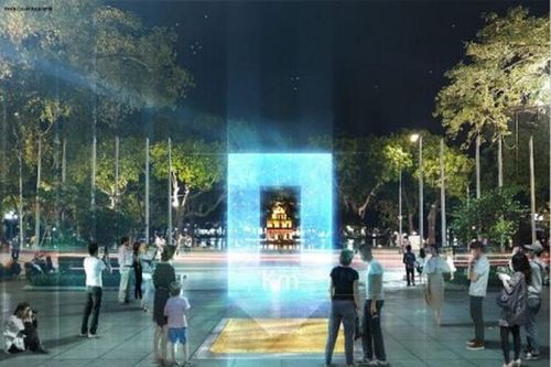 Triển lãm phương án đoạt giải cuộc thi Thiết kế Cột mốc Km0